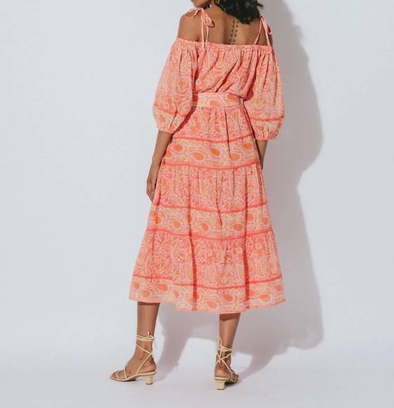 NEW CLEOBELLA violet midi dress in blossom - Picture 3 of 3